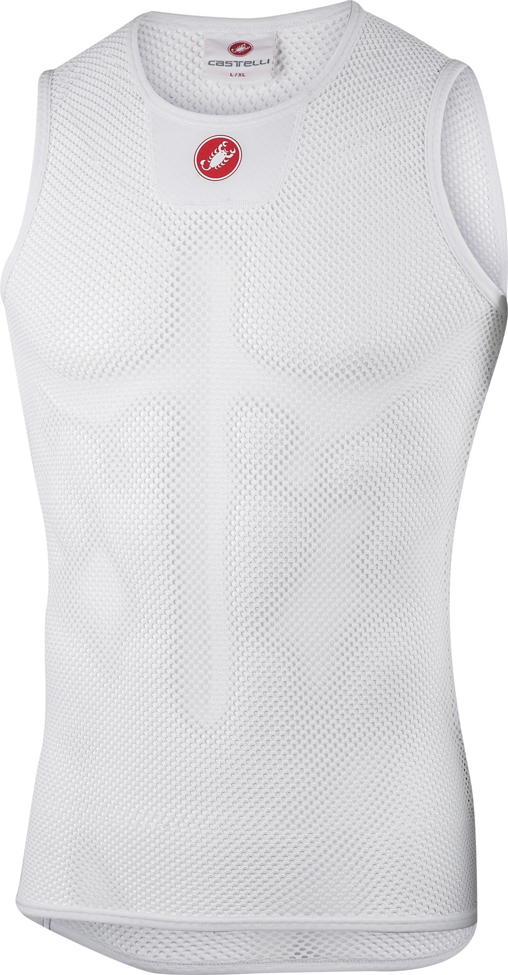Castelli core mesh 3 Unterhemd ohne Ärmel weiß