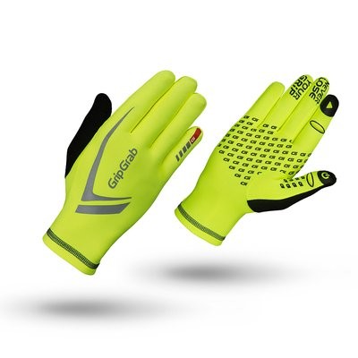 GripGrab Glove Running Expert Hi-Vis Fluo Yellow