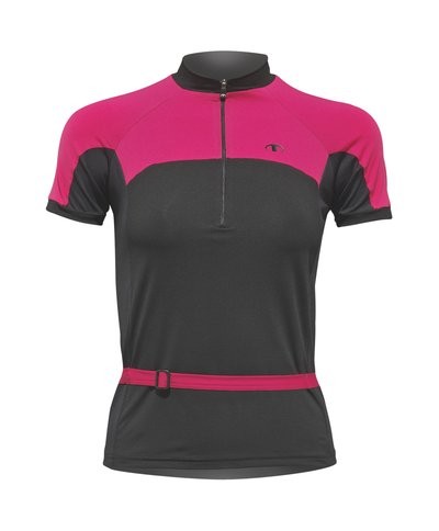 ULTIMA INDOOR Shirt Km Lady Zwart Roze