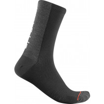 Castelli Bandito Wool 18 Sock - Black