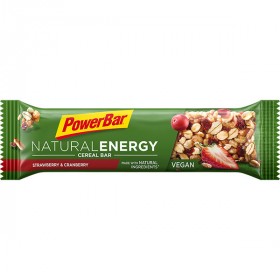 Powerbar natural energy cereal reep strawberry & cranberry 40g
