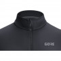 Gore C3 Thermo Jersey - black detail 1